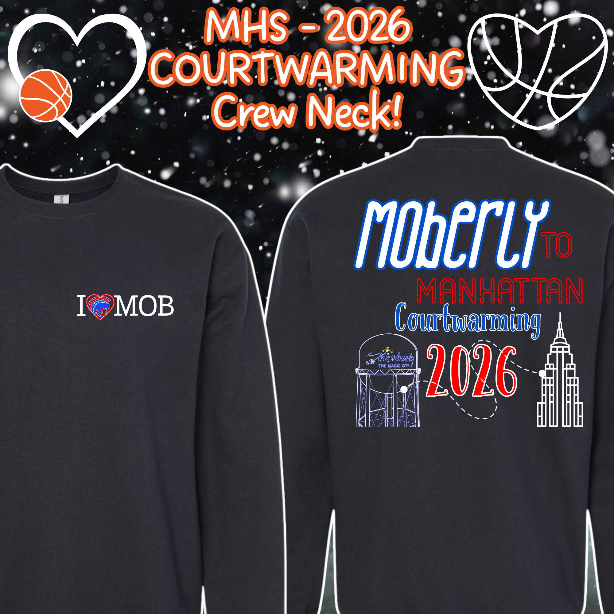 MHS 2026 Courtwarming Crewneck