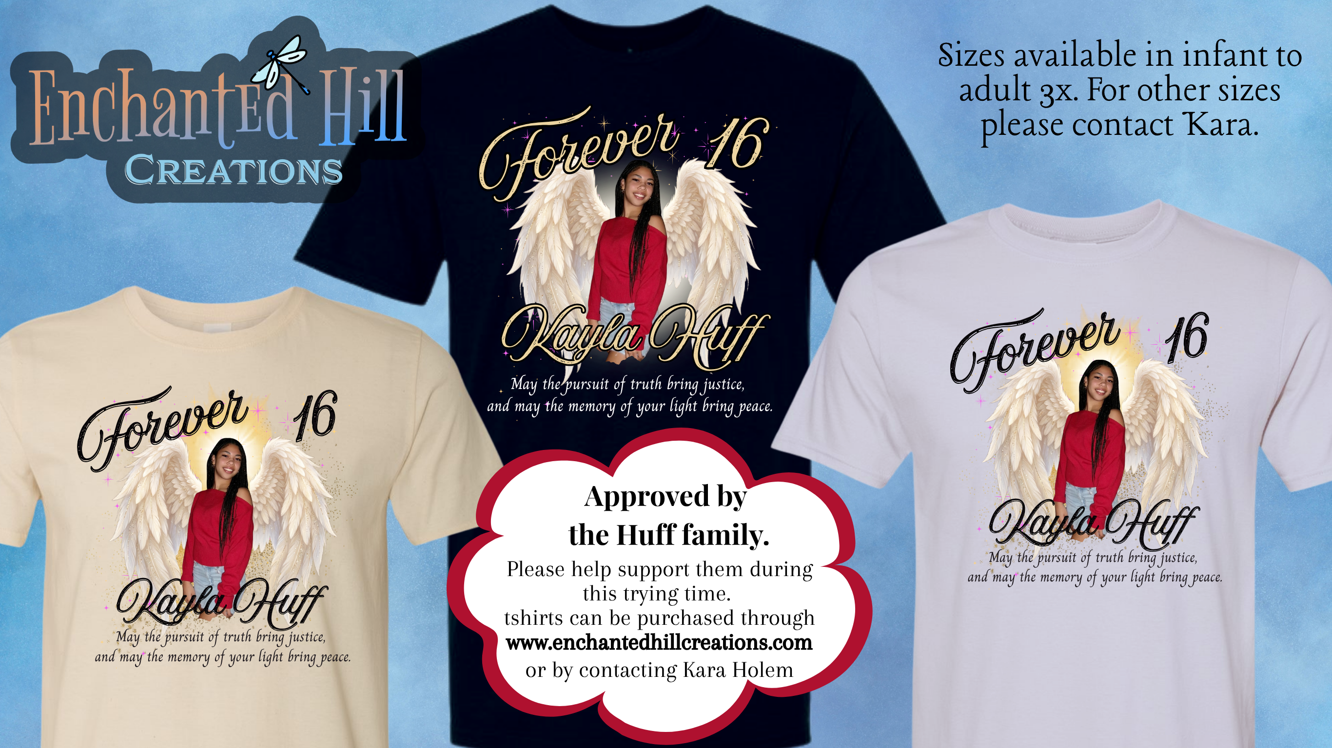 Kayla Huff Forever 16 Tshirts