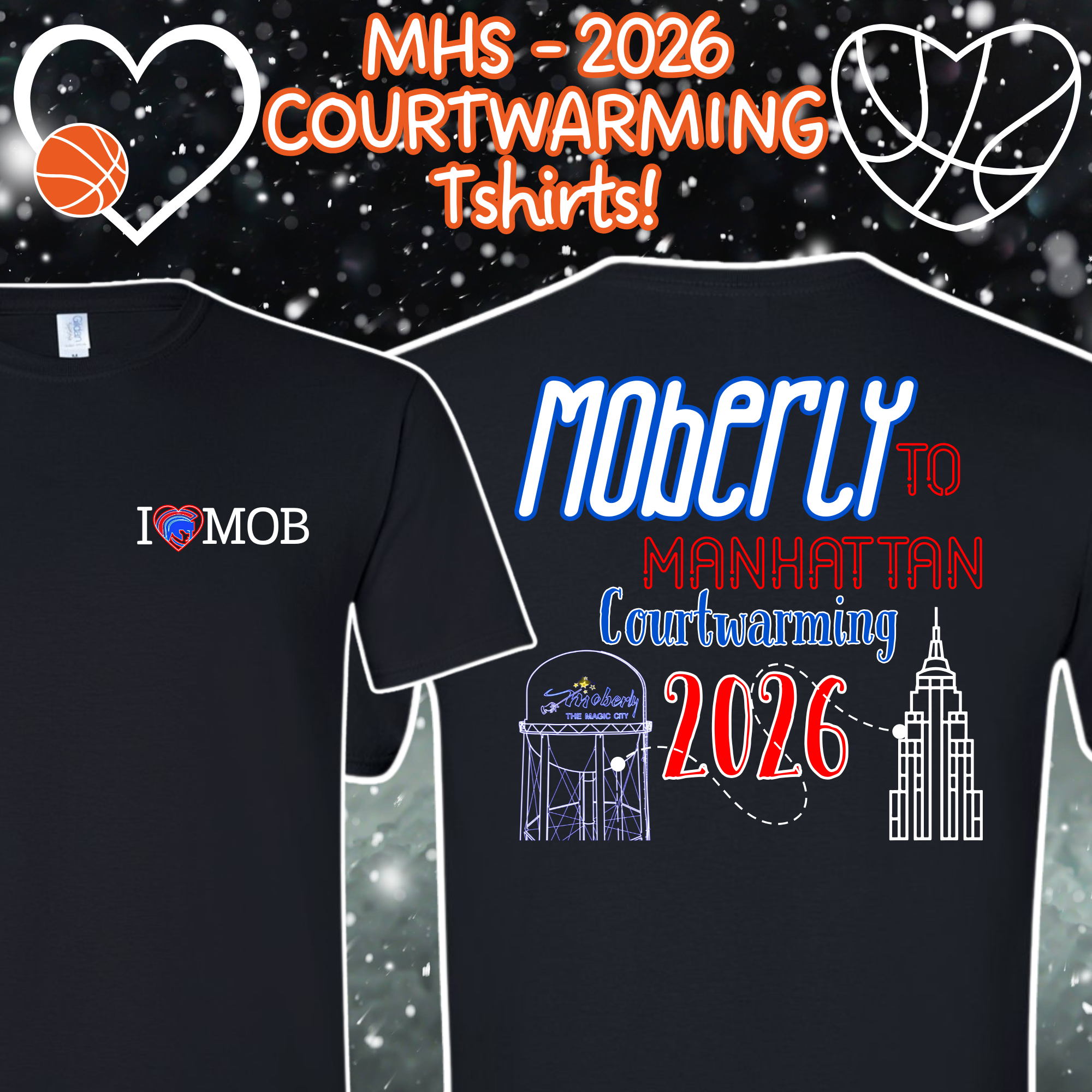 MHS 2026 Courtwarming Tshirt
