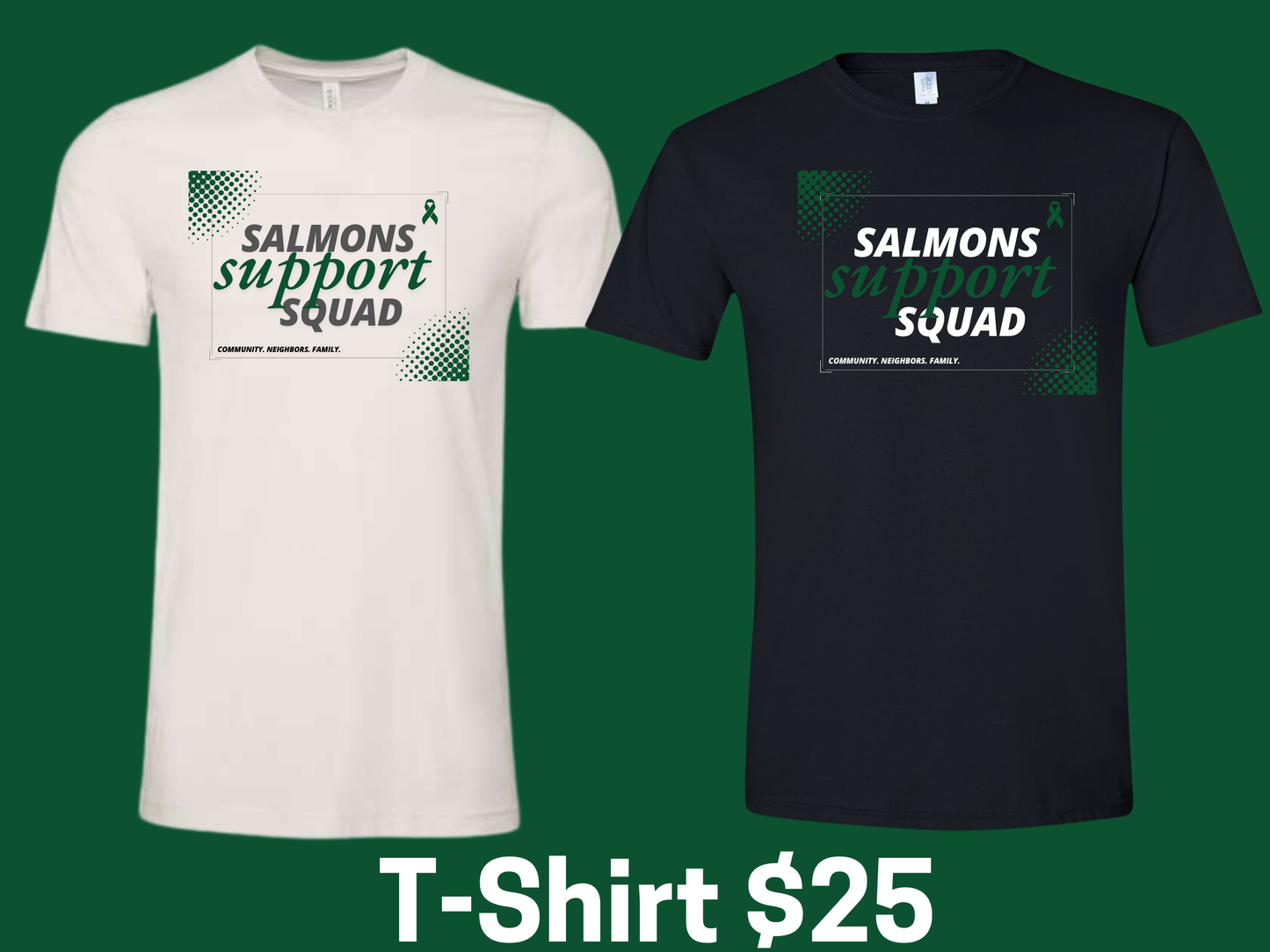 Salmons Fundraiser Tshirt