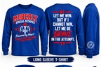 Moberly Special Olympics long-sleeve apparel with authentic Prevail Gym sleeve logo