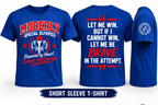 Moberly Special Olympics short-sleeve apparel with authentic Prevail Gym sleeve logo